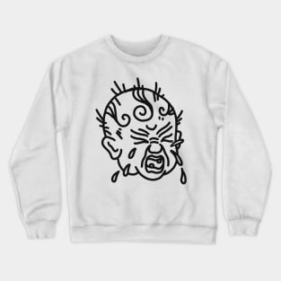 Crybaby front and back Crewneck Sweatshirt